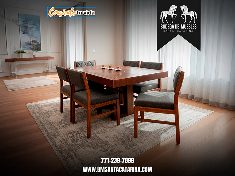 Antecomedor Trenzado 6 Sillas
